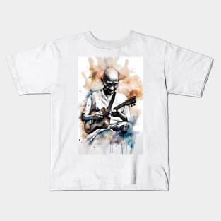 Gandhi Shredding Ukulele Kids T-Shirt